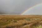 Rainbow at the beginning of the Abel Tasman Coast track