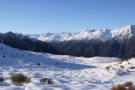 View up Styx valley from Mt Brown hut June 2012