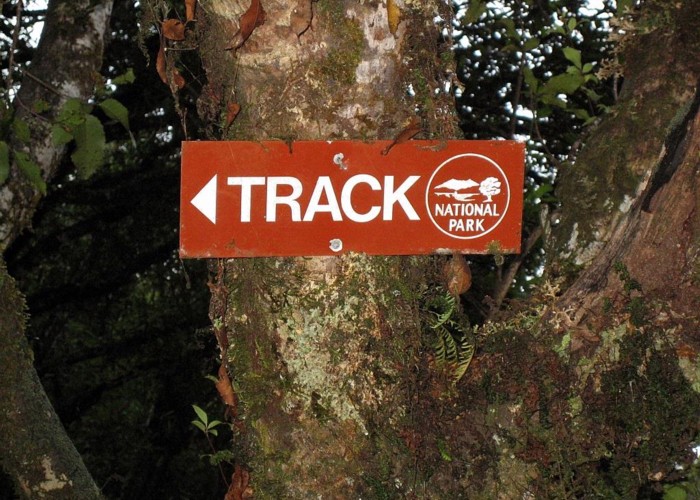 They don't make track signs like this anymore