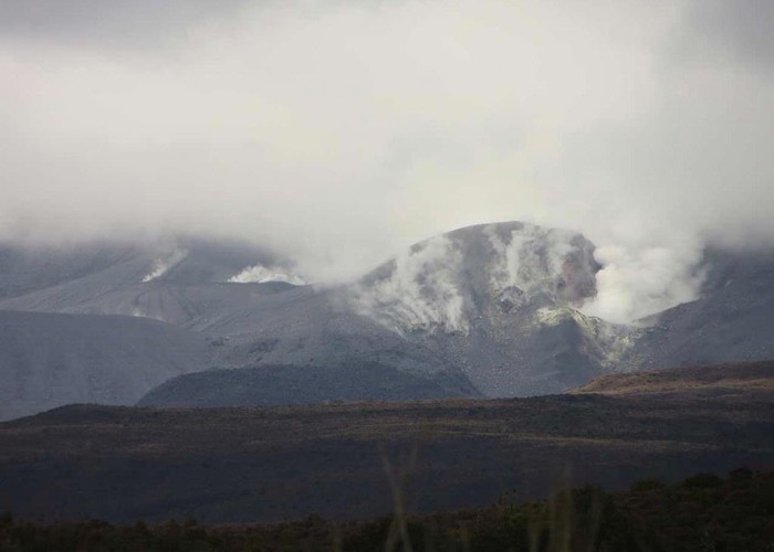 Te Mari Crater, post the August 2012 Eruption