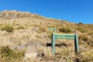 Route start at the saddle between Woolshed creek and Pinnacles huts