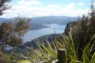 Lake Waikaremoana from Panekiri Hut (1180m)