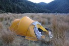 Trying out my new Olympus Tent in the Waipakihi River