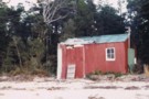 "Old" Lake Poteriteri hut (Removed) 1982