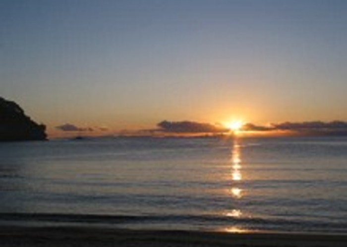 Sunrise at Bark Bay - Abel Tasman Coast Track