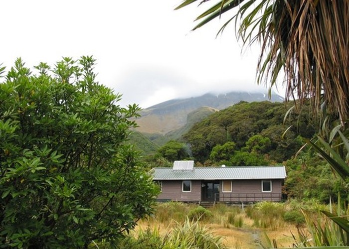Holly Hut on Mt Taranaki