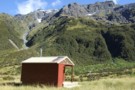 Rear view of "New" Top Crawford hut