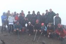 Mt Taranaki Summit Climb group