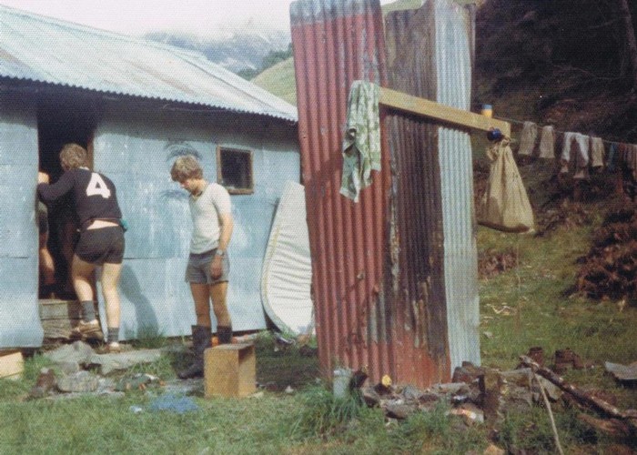 Inches hut Thirteen Mile Bush  1976