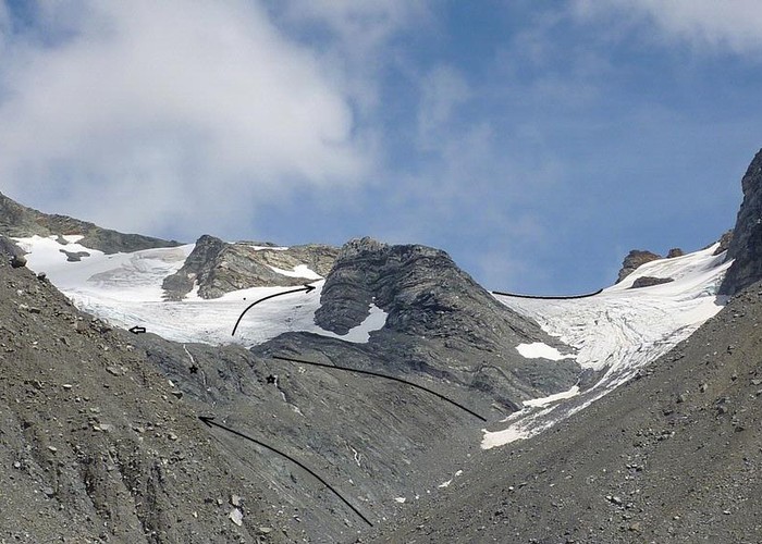Wee MacGregor Glacier - Campsites and Routes