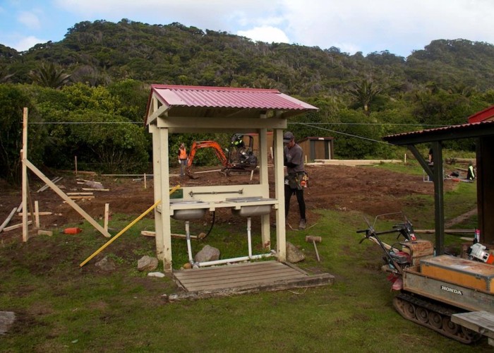 Day One - Building the New Heaphy Hut