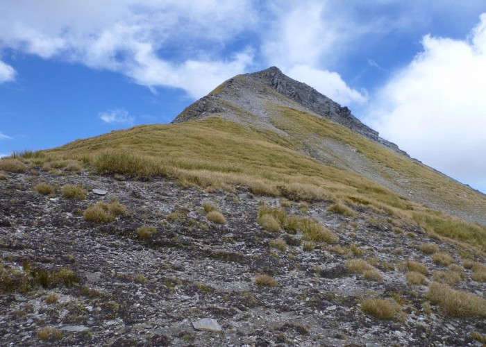 Sisyphus Peak from Wilmot Saddle