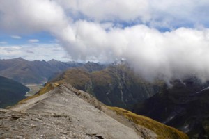 Looking south from Sysiphus Peak