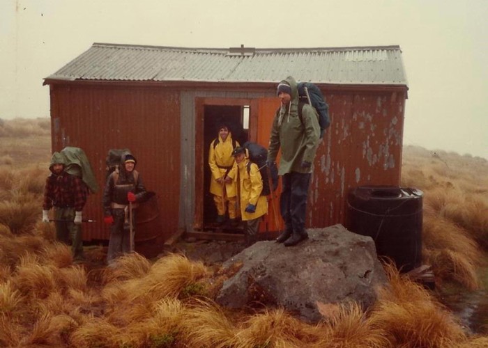 Mangahume Hut 1986