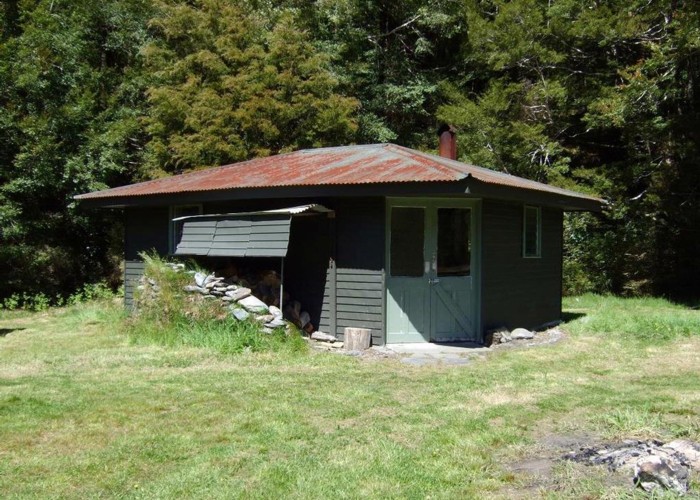 Blackadder's hut