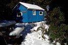 Blue Range Hut in snow May 29th 2013