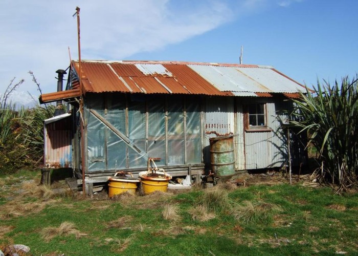 Top Okarito hut  August 2013