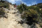 Descent to Kiwi Mouth via Kiwi Saddle