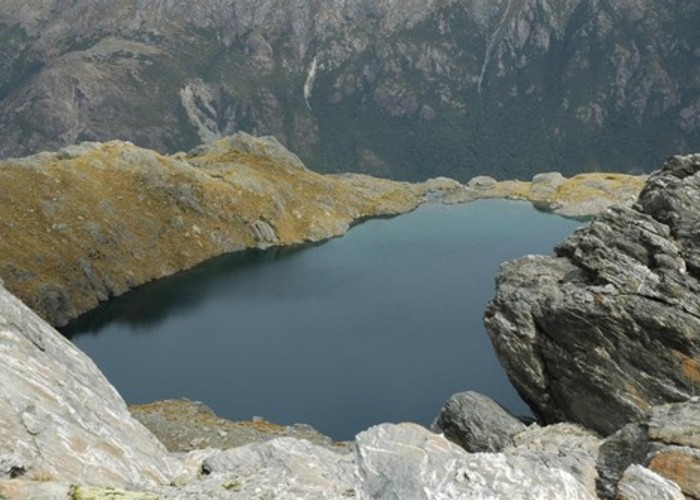 Unnamed lake under Angle Peak