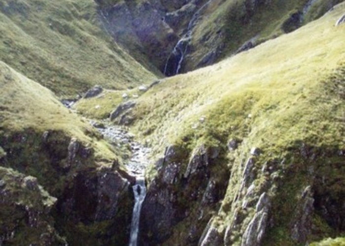 Waterfall in the upper Toaroha