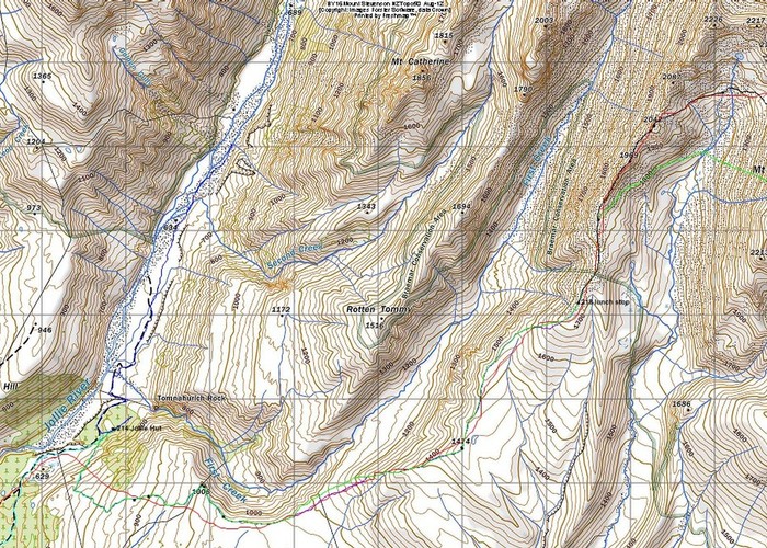 Mt Stevenson routes
