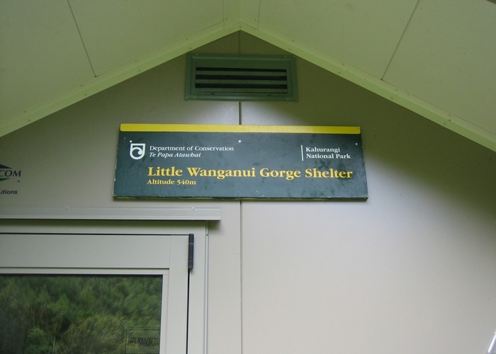 Little Wanganui Gorge Shelter name
