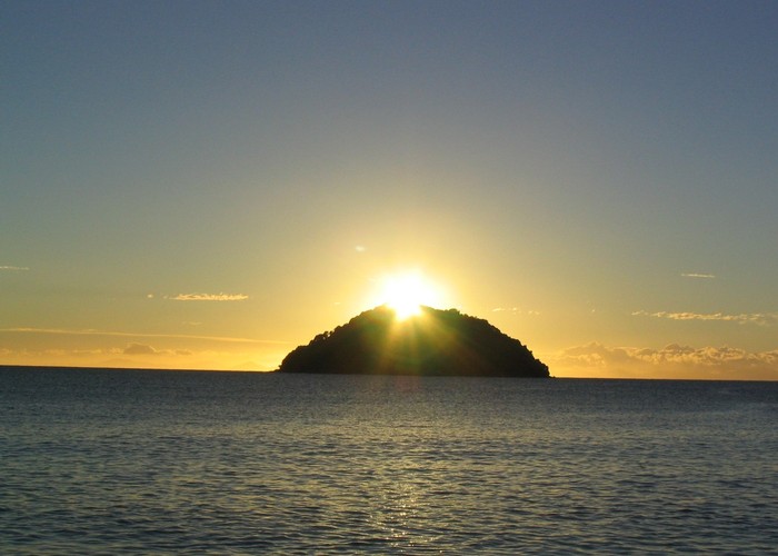 Sunrise Tonga Island