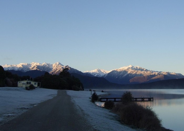 View from Hans Bay Lake Kaniere  Aug 2015