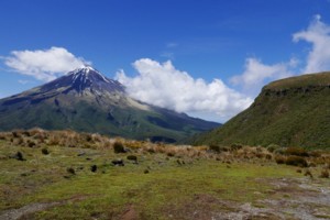 Mt Taranaki from Pouakai Track