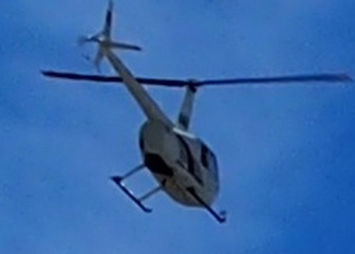 helicopter over kepler