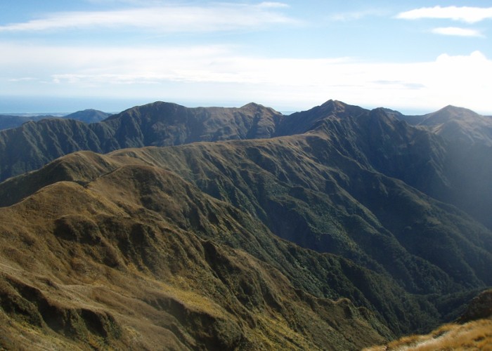 Ridge from above hut