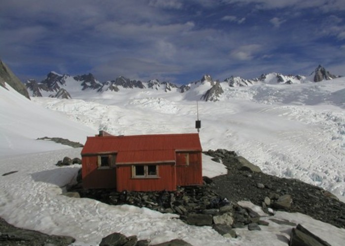 Alma Hut on Franz Josef glacier