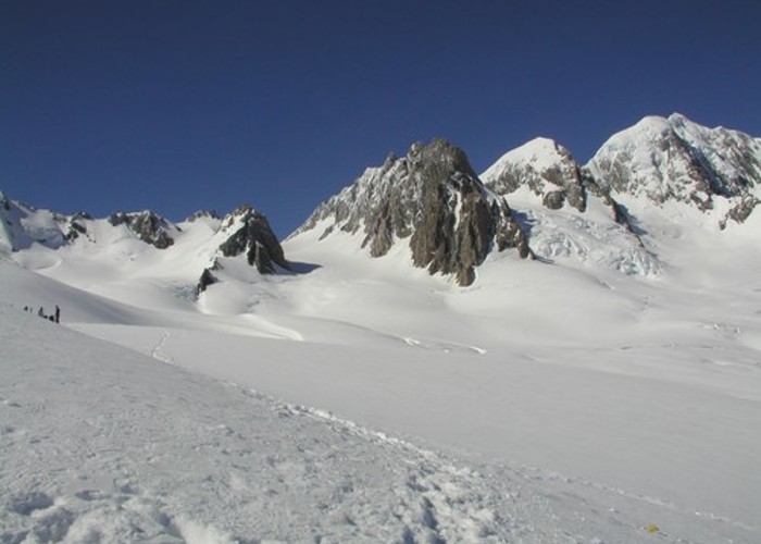 Dividing Range above Fox Glacier