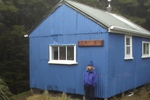 Pablo at Blue Range Hut