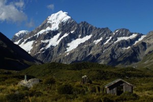 Mt Cook from the Hooker valley