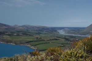 Lake coleridge from Peak Hill