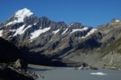 Mt Cook and the Hooker glacier