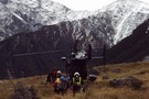 Otago rescue chopper, Huxley Valley