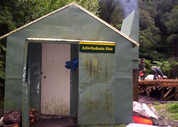 old Atiwhakatu hut