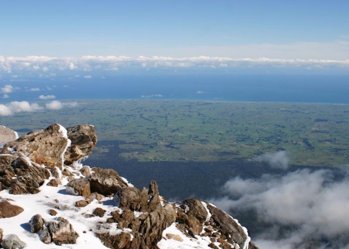 View from Mt Taranaki