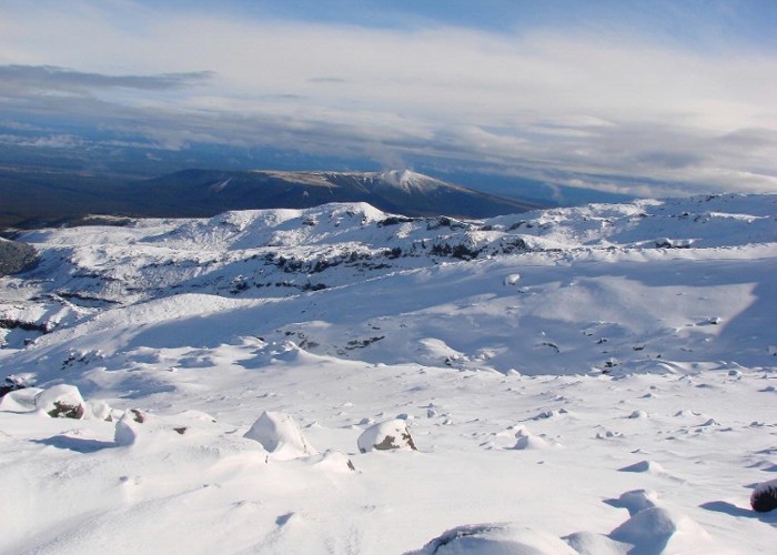 From the slopes of Ruapehu