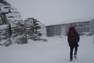 Big Hut in Snow