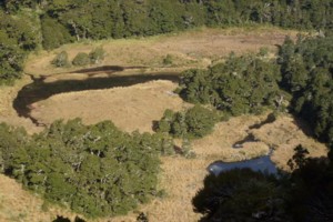 Tarn at head of Klondyke Valley