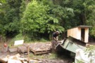 Destruction of the old Atiwhakatu Hut