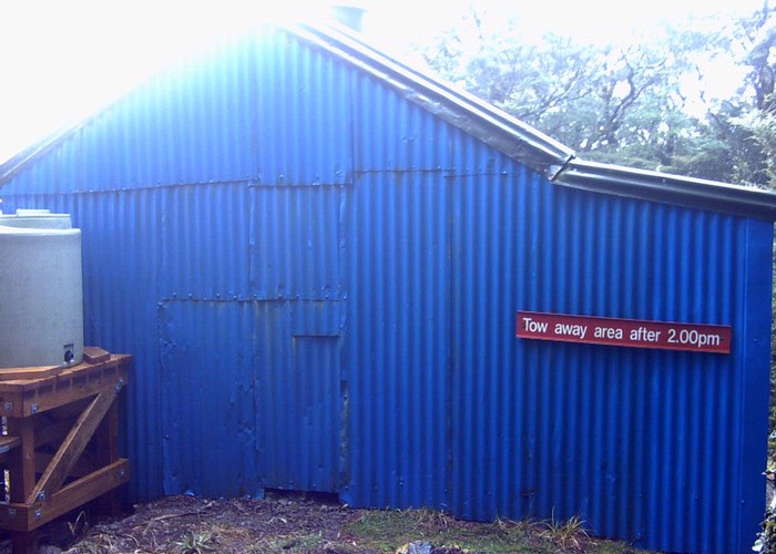 blue range hut