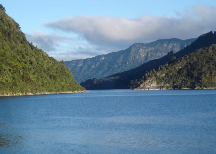 Panekiri Range from the Whanganui Inlet
