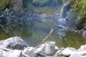 Billy on in the Hutt Gorge