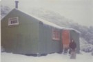 Old Powell hut winter