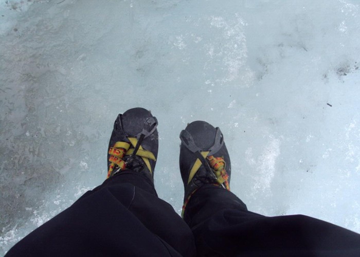 Boots on Franz Joseph Glacier