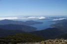 Marlborough Sounds views from Mt Stokes